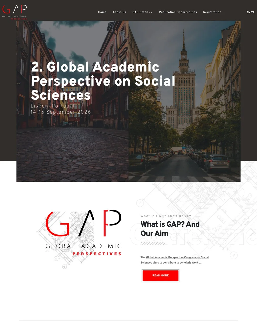 GAP Congress website