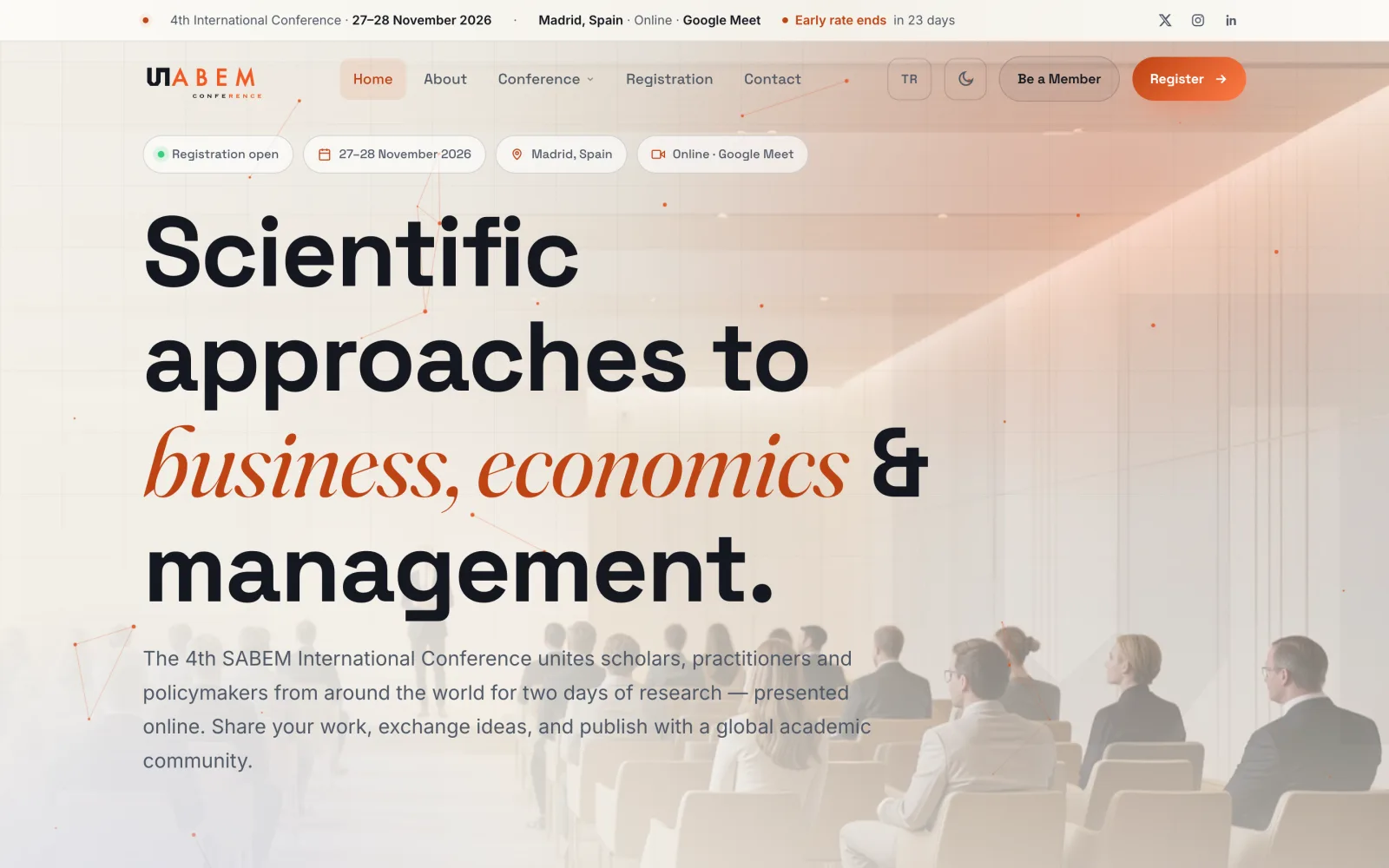 SABEM Conference website